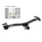 Trailer Tow Hitch For 98-03 Toyota Sienna All Styles Platform Style 2 Bike Rack w/ Anti Rattle Hitch Lock