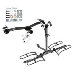 Trailer Tow Hitch For 98-03 Toyota Sienna Platform Style 2 Bike Rack w/ Anti Rattle Hitch Lock