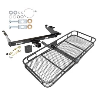 Trailer Tow Hitch For 78-96 Chevy GMC G Series Van Full Size Except Step Bumper Basket Cargo Carrier Platform Hitch Lock and Cover