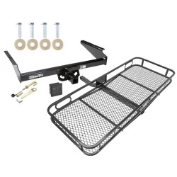 Trailer Tow Hitch For 85-05 Chevy Astro GMC Safari Basket Cargo Carrier Platform Hitch Lock and Cover