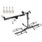 Trailer Tow Hitch For 96-05 Toyota RAV4 All Models Platform Style 2 Bike Rack w/ Anti Rattle Hitch Lock