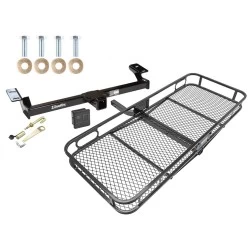 Trailer Tow Hitch For 96-05 Toyota RAV4 All Models Basket Cargo Carrier Platform Hitch Lock and Cover