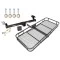 Trailer Tow Hitch For 96-05 Toyota RAV4 All Models Basket Cargo Carrier Platform Hitch Lock and Cover