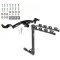 Trailer Tow Hitch w/ 4 Bike Rack For 01-07 Toyota Sequoia tilt away adult or child arms fold down carrier 