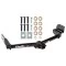 Trailer Tow Hitch For 02-05 Ford Explorer Mercury Mountaineer Aviator Platform Style 2 Bike Rack w/ Anti Rattle Hitch Lock
