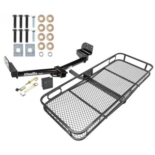 Trailer Tow Hitch For 02-05 Ford Explorer Mercury Mountaineer Aviator Basket Cargo Carrier Platform Hitch Lock and Cover
