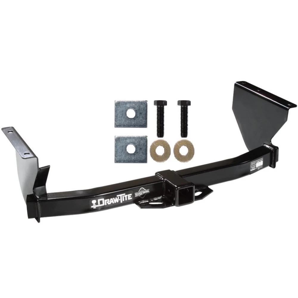 Trailer Tow Hitch For 99-04 Jeep Grand Cherokee Platform Style 2 Bike Rack w/ Anti Rattle Hitch Lock