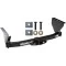 Trailer Tow Hitch For 99-04 Jeep Grand Cherokee Platform Style 2 Bike Rack w/ Anti Rattle Hitch Lock
