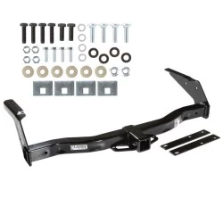 Trailer Tow Hitch For 78-98 Dodge Van 99-03 w/ Standard & OEM Step Bumper 2" Towing Receiver Class 3