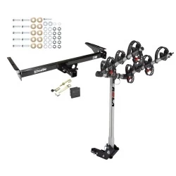 Trailer Tow Hitch For 93-98 Toyota T100 4 Bike Rack w/ Hitch Lock and Cover