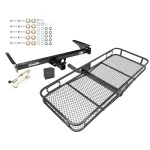 Trailer Tow Hitch For 93-98 Toyota T100 Basket Cargo Carrier Platform Hitch Lock and Cover