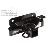 Trailer Tow Hitch For 03-10 Dodge Ram 1500 2500 3500 Except OEM Hitch or Cab & Chassis 2" Towing Receiver Class 3