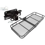Trailer Tow Hitch For 03-10 Dodge Ram 1500 2500 3500 Except OEM Hitch or Cab & Chassis Basket Cargo Carrier Platform w/ Hitch Pin