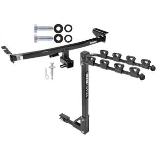 Custom Fit Trailer Hitch 4 Bike Carrier Installation Hardware Installation Instructions 75152 1393100G Draw-Tite Trailer Tow Hitch 4 Bike Rack 03-14 Volvo XC90 tilt away adult or child arms fold down carrier 03 04 05 06 07 08 09 10 11 12 13 14 2003 2004 Trailer Tow Hitch w/ 4 Bike Rack For 03-14 Volvo XC90 tilt away adult or child arms fold down carrier