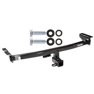 Trailer Tow Hitch For 03-14 Volvo XC90 All Models Platform Style 2 Bike Rack w/ Anti Rattle Hitch Lock