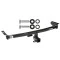 Trailer Tow Hitch For 03-14 Volvo XC90 All Models Platform Style 2 Bike Rack w/ Anti Rattle Hitch Lock