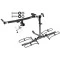 Trailer Tow Hitch For 03-14 Volvo XC90 All Models Platform Style 2 Bike Rack w/ Anti Rattle Hitch Lock