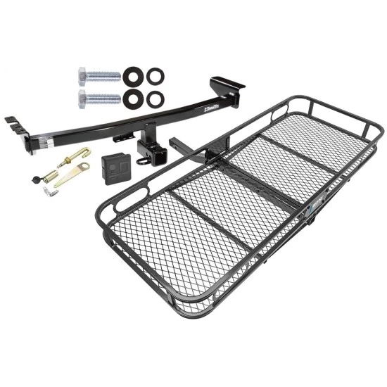 Trailer Tow Hitch For 03-14 Volvo XC90 All Models Basket Cargo Carrier Platform Hitch Lock and Cover