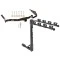 Custom Fit Trailer Hitch 4 Bike Carrier Installation Hardware Installation Instructions 75153 1393100G Draw-Tite Trailer Tow Hitch 4 Bike Rack 04-09 Toyota Highlander Lexus RX 330 RX 350 tilt away adult or child arms fold down carrier 04 05 06 07 08 09 2 Trailer Tow Hitch w/ 4 Bike Rack For 04-09 Toyota Highlander Lexus RX 330 RX 350 tilt away adult or child arms fold down carrier
