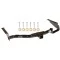Trailer Tow Hitch For 04-07 Toyota Highlander 04-06 Lexus RX330 07-09 RX350 Platform Style 2 Bike Rack w/ Anti Rattle Hitch Lock