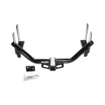 Trailer Tow Hitch w/ 4 Bike Rack For 04-06 Ford F-150 Lincoln Mark LT tilt away adult or child arms fold down carrier w/ Lock and Cover