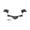 Trailer Tow Hitch w/ 4 Bike Rack For 04-09 Cadillac SRX tilt away adult or child arms fold down carrier