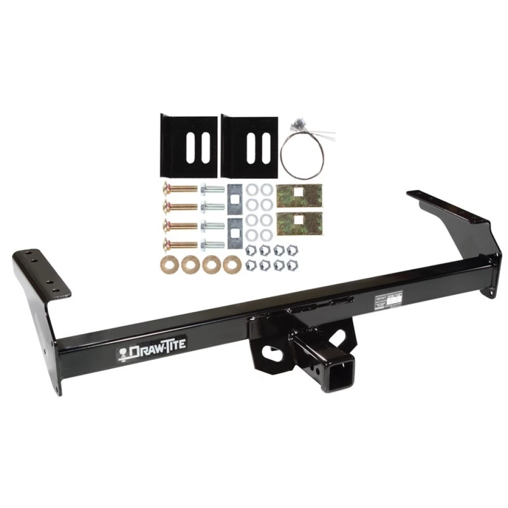 Trailer Tow Hitch For 98-04 Nissan Frontier 88-97 Pickup 86-94 D21 Platform Style 2 Bike Rack w/ Anti Rattle Hitch Lock
