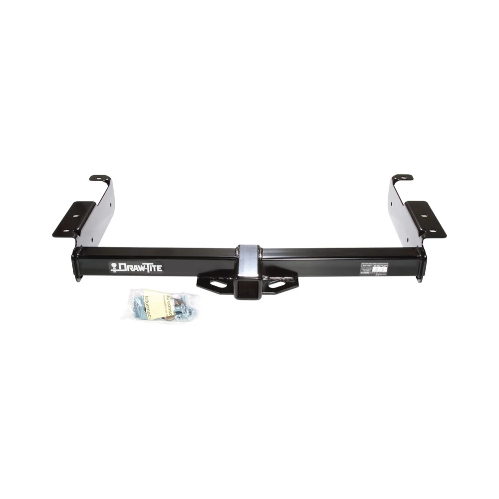 Trailer Hitch w/ 7-Way RV Wiring For 00-02 Chevrolet Express GMC Savana Van Class 3 2" Receiver All Models 