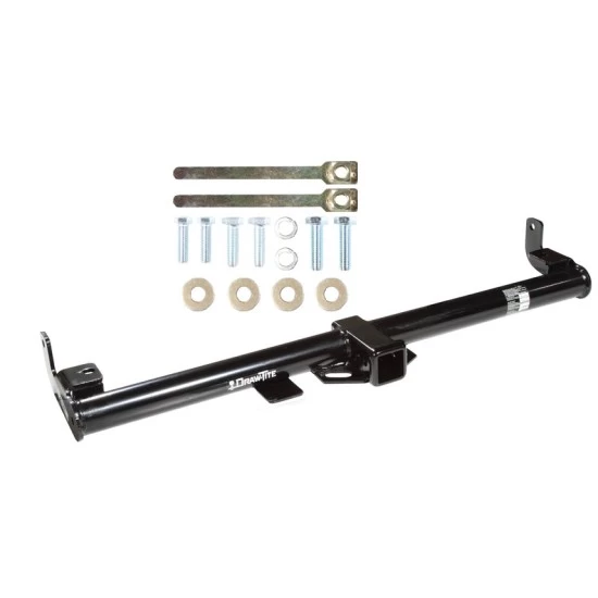 Trailer Tow Hitch For 97-06 Jeep Wrangler TJ All Models Platform Style 2 Bike Rack w/ Anti Rattle Hitch Lock