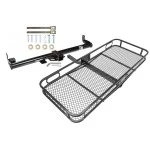 Trailer Tow Hitch For 97-06 Jeep Wrangler TJ All Models Basket Cargo Carrier Platform w/ Hitch Pin