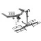 Trailer Tow Hitch For 14-20 Acura MDX 16-22 Honda Pilot Platform Style 2 Bike Rack w/ Anti Rattle Hitch Lock