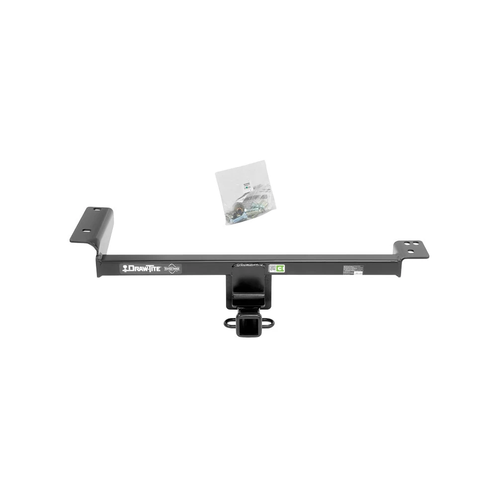 Custom Fit Trailer Hitch Wiring Harness (Requires Splicing) 2" Drop Ball-Mount w/ Pin/Clip 1-7/8" Chrome Ball Installation Hardware Installation Instructions 75227 20252 23 63816 Draw-Tite Trailer Tow Hitch 15-19 Land Rover Range Rover Evoque E Trailer Tow Hitch For 15-19 Land Rover Range Rover Evoque Excluding Autobiography Complete Package w/ Wiring and 1-7/8" Ball