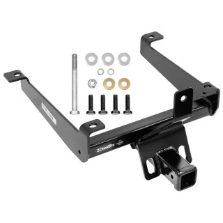 Trailer Tow Hitch For 14-21 Land Rover Range Rover Sport Except Diesel Platform Style 2 Bike Rack w/ Anti Rattle Hitch Lock