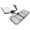 Trailer Tow Hitch For 11-18 RAM 1500 19-23 Classic 11-14 Dodge Ram Pickup Basket Cargo Carrier Platform w/ Hitch Pin