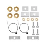 Trailer Tow Hitch For 11-18 RAM 1500 19-23 Classic Complete Package w/ Wiring and 1-7/8" Ball