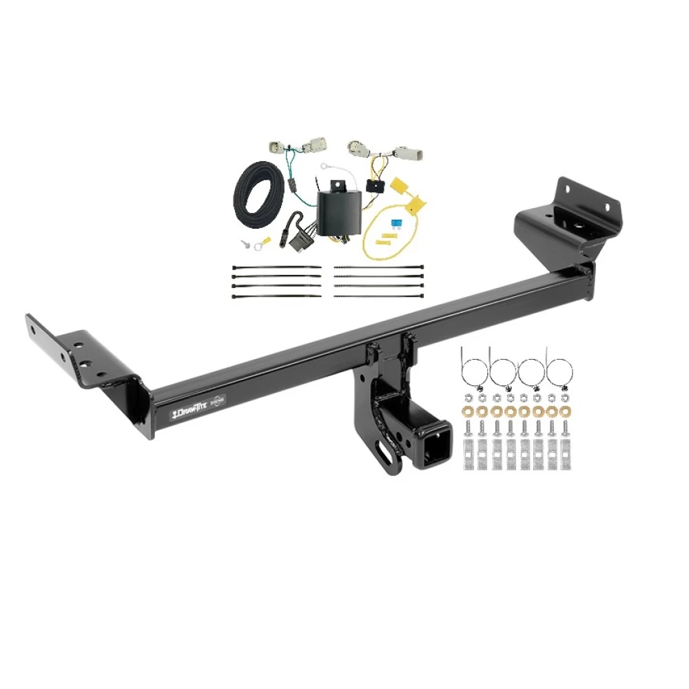 Trailer Tow Hitch For 16-18 Lincoln MKX All Models w/ Wiring Harness Kit