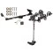 Trailer Tow Hitch For 99-17 Honda Odyssey All Models 4 Bike Rack w/ Hitch Lock and Cover