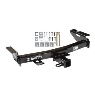 Trailer Tow Hitch For 97-09 Terraza Uplander Venture Montana Trans Sport Relay Platform Style 2 Bike Rack w/ Anti Rattle Hitch Lock