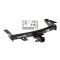 Trailer Tow Hitch For 97-09 Terraza Uplander Venture Montana Trans Sport Relay Platform Style 2 Bike Rack w/ Anti Rattle Hitch Lock