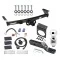 Complete Tow Package For 05-24 Nissan Frontier 09-12 Suzuki Equator w/ 7-Way RV Wiring Harness Kit 2" Ball and Mount Bracket 2" Receiver Class 3