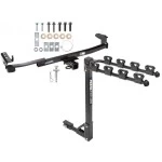 Custom Fit Trailer Hitch 4 Bike Carrier Installation Hardware Installation Instructions 75299 1393100G Draw-Tite Trailer Tow Hitch 4 Bike Rack 05-09 Five Hundred Freestyle Taurus X Sable Montego tilt away adult or child arms fold down carrier 05 06 07 08 Trailer Tow Hitch w/ 4 Bike Rack For 05-09 Ford Five Hundred Freestyle Taurus X Sable Montego tilt away adult or child arms fold down carrier