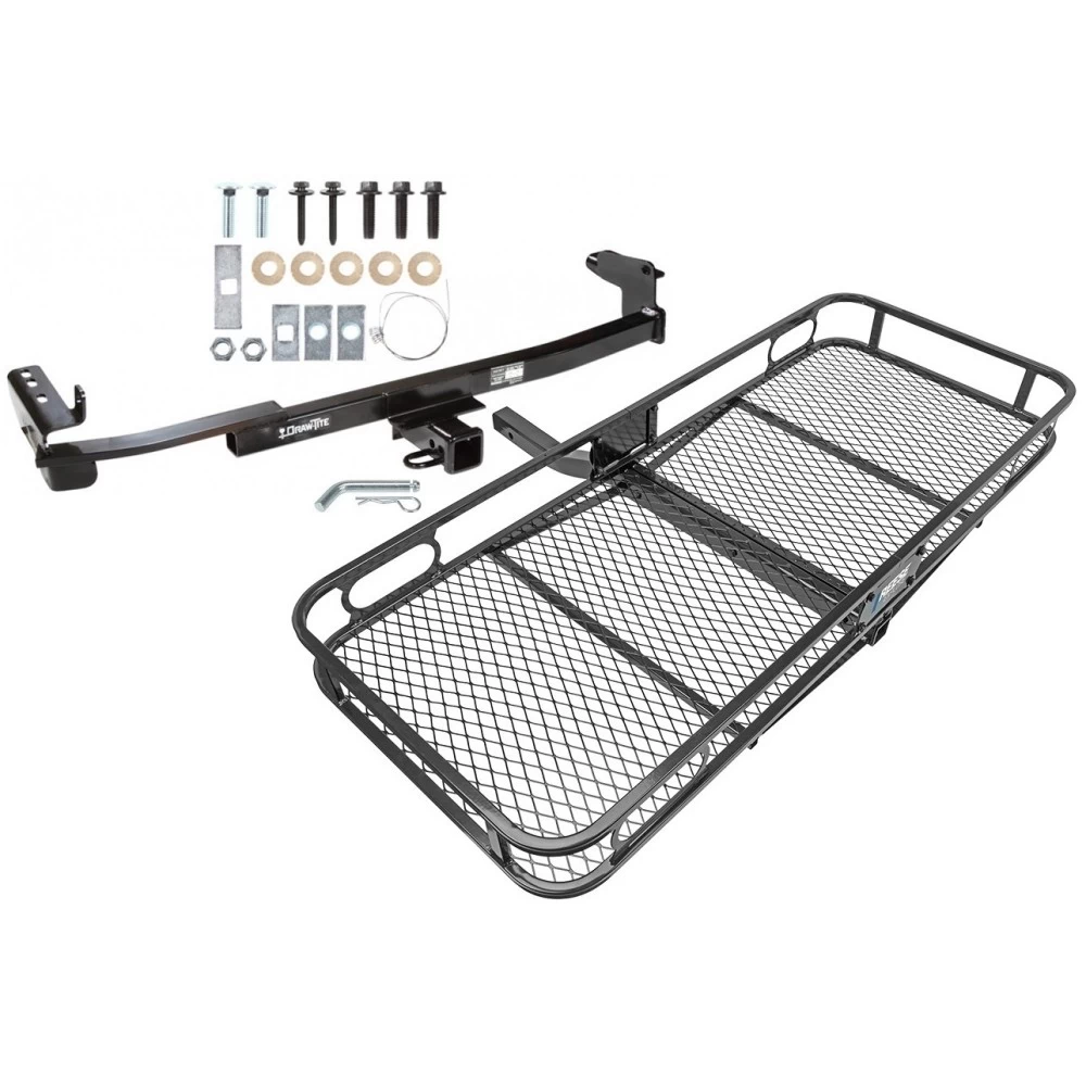 Trailer Tow Hitch For 04-09 Ford Five Hundred Freestyle Taurus X Sable Montego Basket Cargo Carrier Platform w/ Hitch Pin