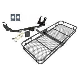 Trailer Tow Hitch For 04-07 Chrysler Town and Country Dodge Caravan Grand Caravan w/ Stow-n-Go Basket Cargo Carrier Platform Hitch Lock and Cover