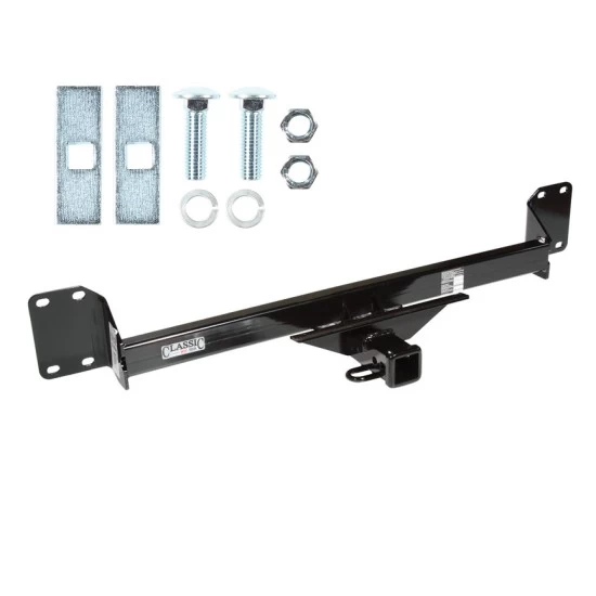 75363 2004 2005 2006 2007 2008 2009 2010 04 05 06 07 08 09 10 Volkswagen Touareg Draw-Tite Trailer Tow Hitch Receiver Bar Frame Trailer Tow Hitch For 04-10 VW Volkswagen Toureg 2" Towing Receiver Class 3
