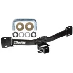 Trailer Tow Hitch For 04-10 BMW X3 All Models Platform Style 2 Bike Rack w/ Anti Rattle Hitch Lock