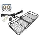 Trailer Tow Hitch For 04-10 BMW X3 All Models Basket Cargo Carrier Platform Hitch Lock and Cover