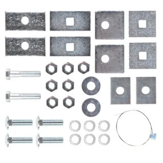 Trailer Tow Hitch For 03-08 Dodge Ram 1500 03-10 2500 3500 Complete Package w/ Wiring and 1-7/8" Ball