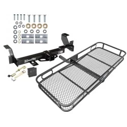 Trailer Tow Hitch For 01-05 Pontiac Aztek 02-07 Buick Rendezvous Basket Cargo Carrier Platform Hitch Lock and Cover