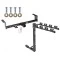 Trailer Tow Hitch w/ 4 Bike Rack For 06-13 Suzuki Grand Vitara tilt away adult or child arms fold down carrier