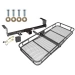 Trailer Tow Hitch For 06-13 Suzuki Grand Vitara Basket Cargo Carrier Platform Hitch Lock and Cover